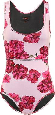 Floral One Piece Swimsuit 