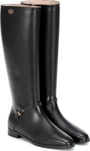Leather Knee High Boots 