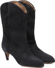 Dernee Suede Ankle Boots 