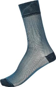 Vicka Metallic Socks 