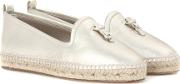 My Charms Leather Espadrilles 