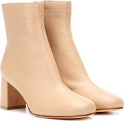 Agnes Leather Ankle Boots 