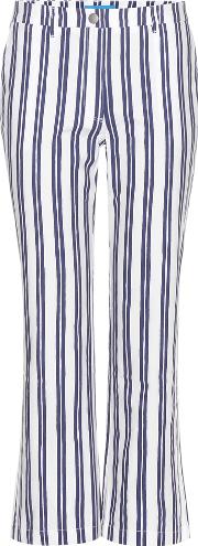 Coler Cropped Flared Trousers 