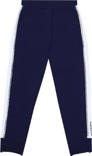 Cotton Blend Jersey Trackpants 