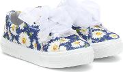 Daisy Printed Sneakers 