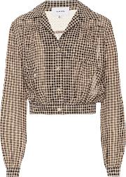 Tahnee Checked Cropped Blouse 