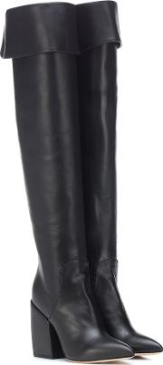 Shirin Over The Knee Leather Boots 