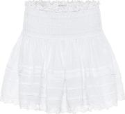 Galia Cotton Miniskirt 