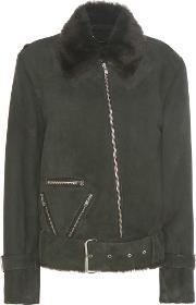 Exclusive To Mytheresa.com Cavallo Shearling Lined Suede Jacket 