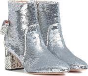 Sequinned Ankle Boots 