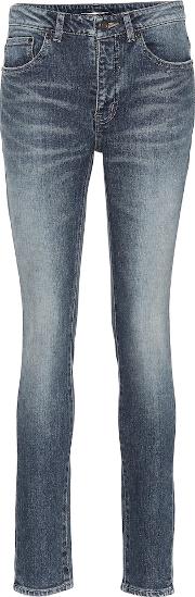 Mid Rise Skinny Jeans 
