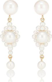 Venezia 14kt Gold Earrings With Pearls 