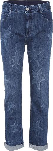 Boyfriend Star Cropped Jeans 