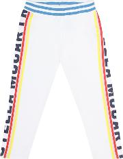 Printed Cotton Jersey Trackpants 