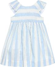 Baby Striped Cotton Blend Dress 