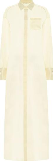 Siena Silk Organza Shirt Dress 
