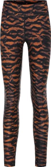 Tiger Yoga Printed Leggings 