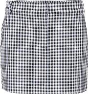 Gingham Miniskirt 