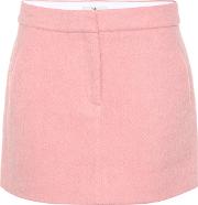 Mohair Blend Miniskirt 