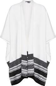 Wool And Cashmere Blend Poncho 