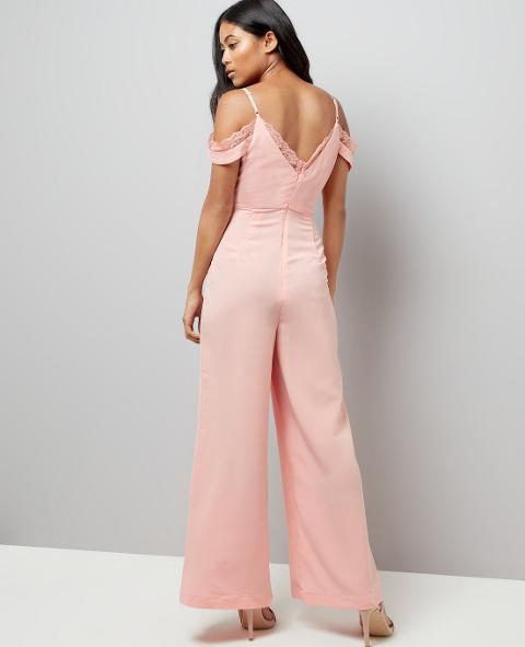 petite pink jumpsuit