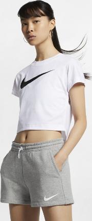 Sportswear Women's Swoosh Short Sleeve Crop Top