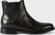 Women's Black Calf Leather 'camaro' Chelsea Boots 