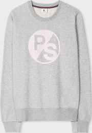 Women's Grey Marl 'ps Logo' Sweatshirt 