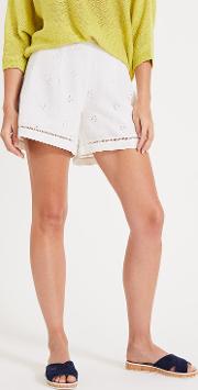Brianne Broidery Shorts