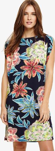 Delany Floral Beach Dress