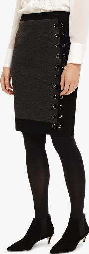 Essie Eyelet Knit Skirt