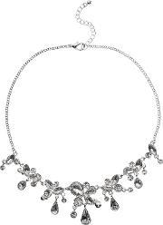 Helena Crystal Droplets Necklace