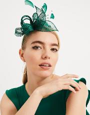 Payton Bow And Feather Fascinator