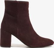 Phoebe Suede Ankle Boot