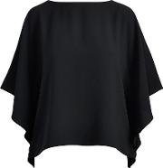 Georgette Poncho Top 
