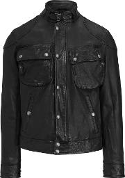 Leather Biker Jacket 