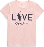 Pink Pony Love Graphic T Shirt 