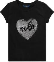 Sequined Graphic T Shirt 