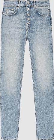 Blake Mid Rise Cropped Jeans