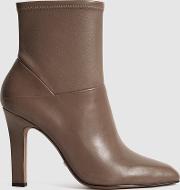 Carrie Leather Ankle Boots