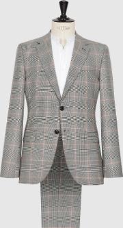 Grand Wool Checked Two Piece Suit