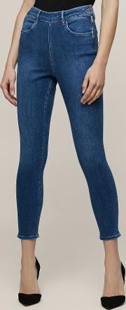 Hedy Mid  Cropped Jeans In  Womens