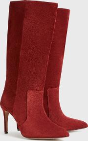 Lily Knee High Suede Boots