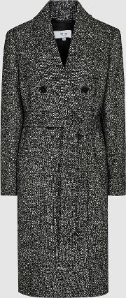 Madelyn Boucle Longline Coat