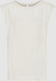 Noah Embroidered Sleeveless Top