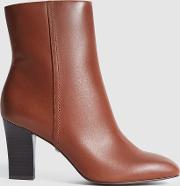 Ruby Leather Ankle Boots