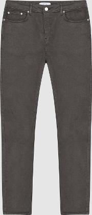Spruce Slim Fit Five Pocket Trousers
