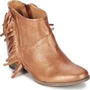 Maggiore Women's Low Ankle Boots In Brown