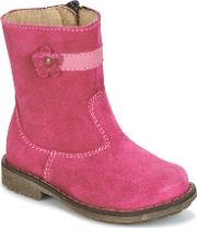 Pisty Girls's Mid Boots In Pink
