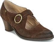 Velga-testa-di-moro-015 Women's Court Shoes In Brown